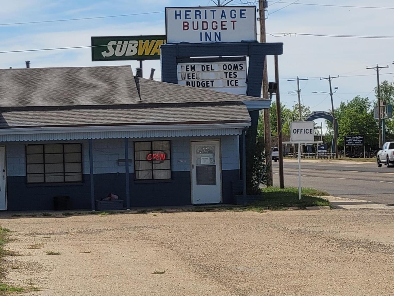 Heritage Budget Inn By Oyo Hwy 84 Muleshoe Экстерьер фото